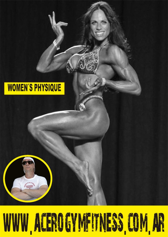 Fisicoculturismo Femenino Womens Physique Gimnasio Acero Gym Fitness