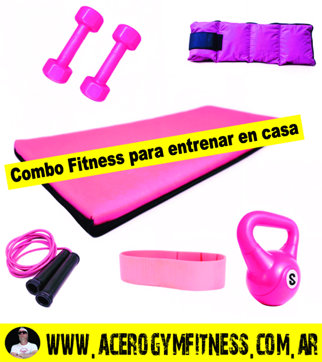 Combo-Mancuerna-Colchoneta-Tobillera-Banda-Soga-Pesa-Rusa-acero-gym-fitness-fit