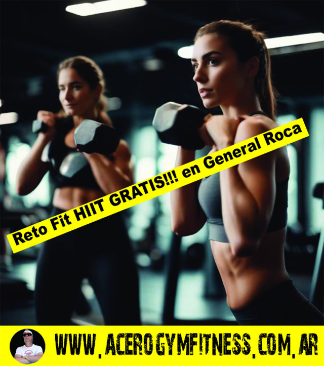 Acero Gym Fitness lanza un reto Fit HIIT gratis para mujeres ¡Se rápida o te quedas afuera!