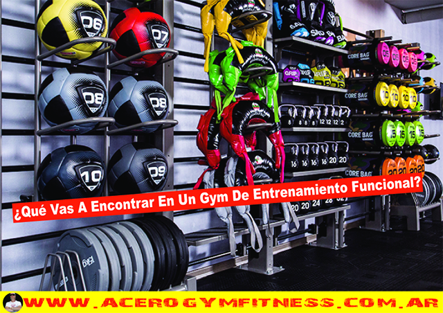 Que vas a encontrar en un gym de entrenamiento funcional
